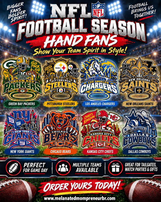Football Hand Fans