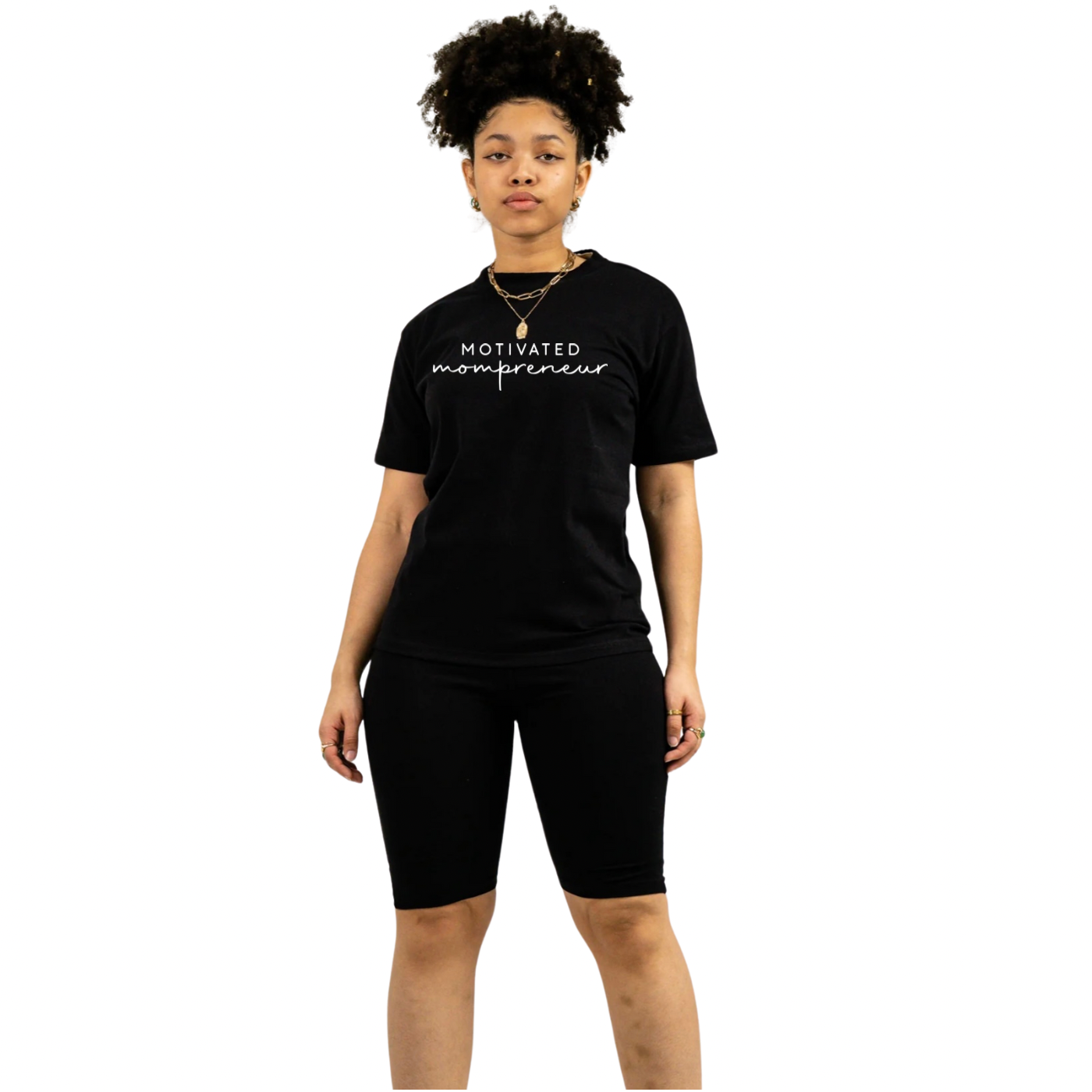 Motivated Mom Biker Short Set