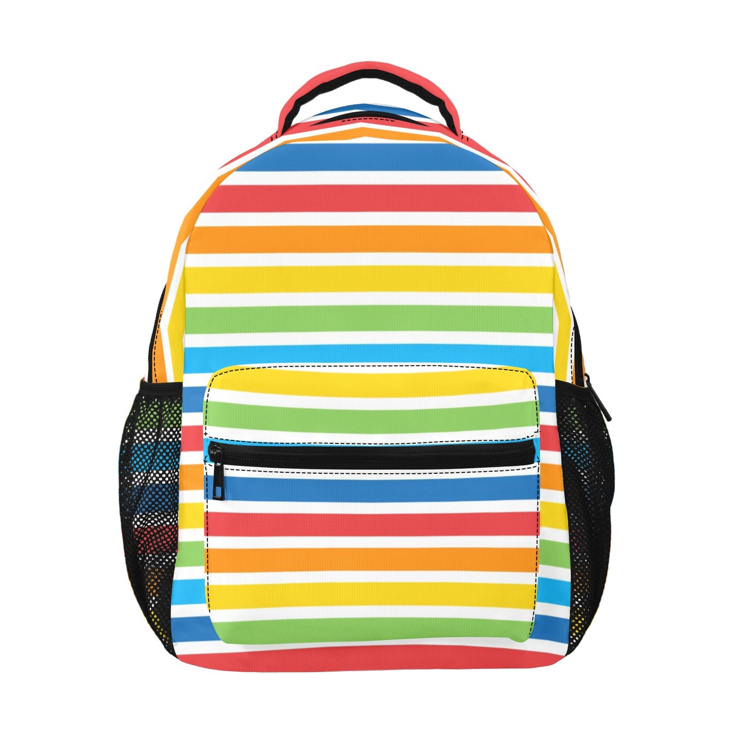 Rainbow Stripes Casual Backpack