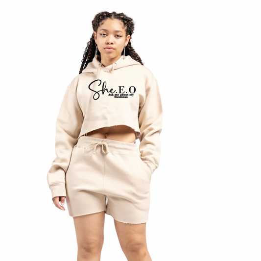 She.E.O Crop Top Short Set