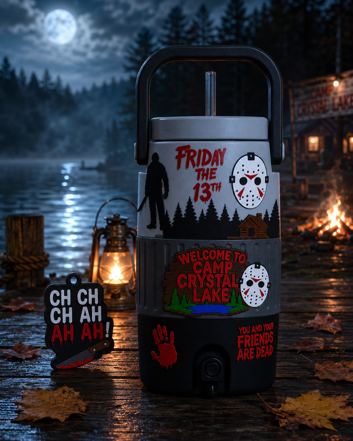 Friday the 13th 12oz Skinny can holders