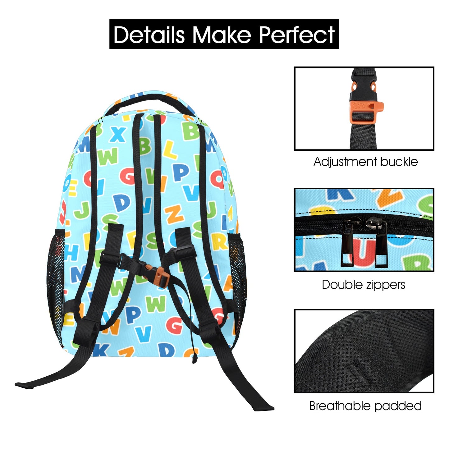 Alphabet Explorer Casual Backpack