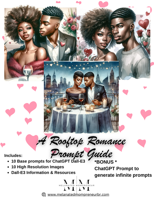 A Rooftop Romance Prompt Guide {ChatGPT v4 Dall-E3}